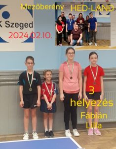 ATSK Kupa Asztalitenisz Verseny – SZEGED – 2024.02.10