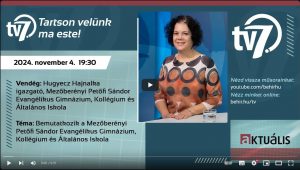 Iskolánk a Behír Aktuális műsorában