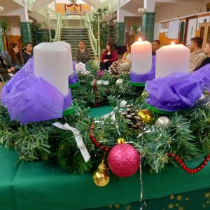 Advent második vasárnapja a kollégiumban