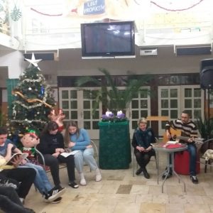 Advent harmadik vasárnapja a kollégiumban