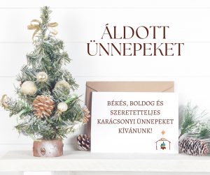 Áldott, békés és szeretetteljes karácsonyi ünnepeket kívánunk minden kedves diákunknak, kollégánknak és családjaiknak!