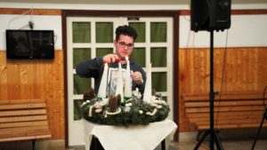 Gyertyagyújtás advent 2. vasárnapján